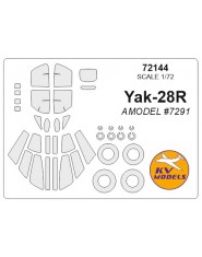 Masca Yak-28R + wheels masks (Amodel)