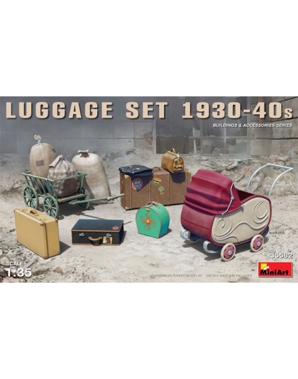 LUGGAGE SET 1930-40s